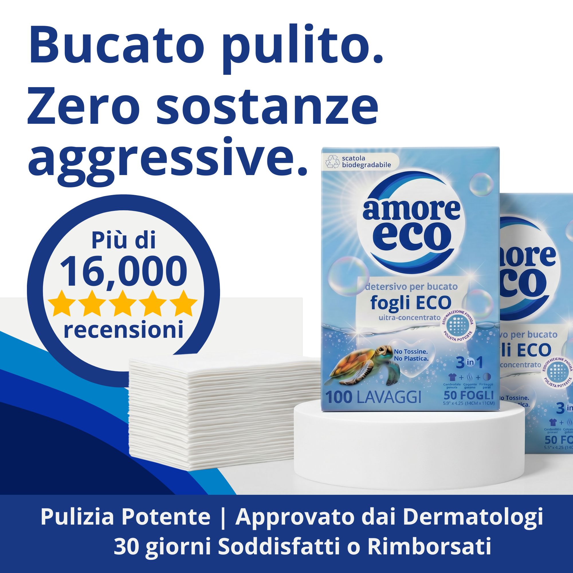 Fogli Detergenti Naturali