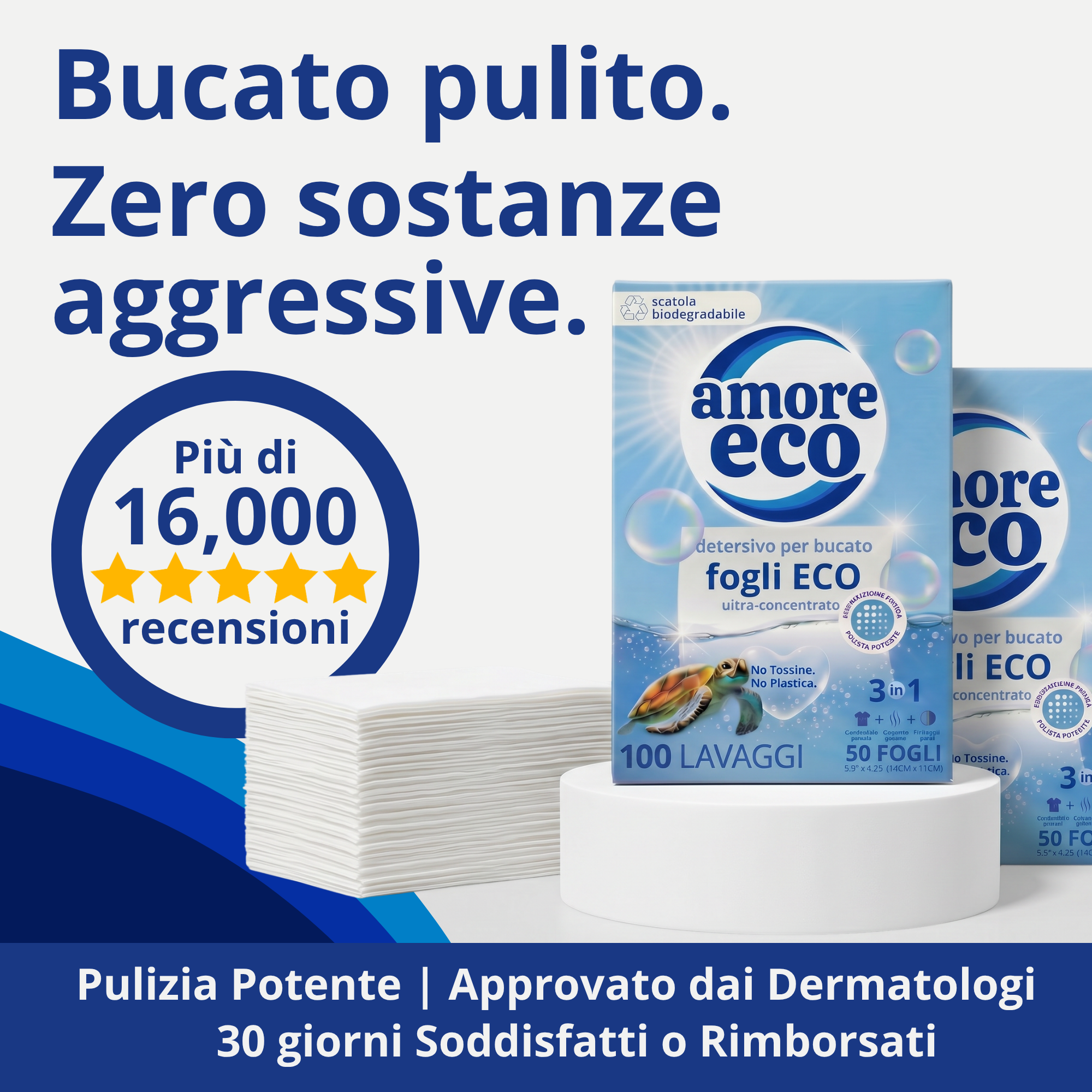 Fogli Detergenti Naturali