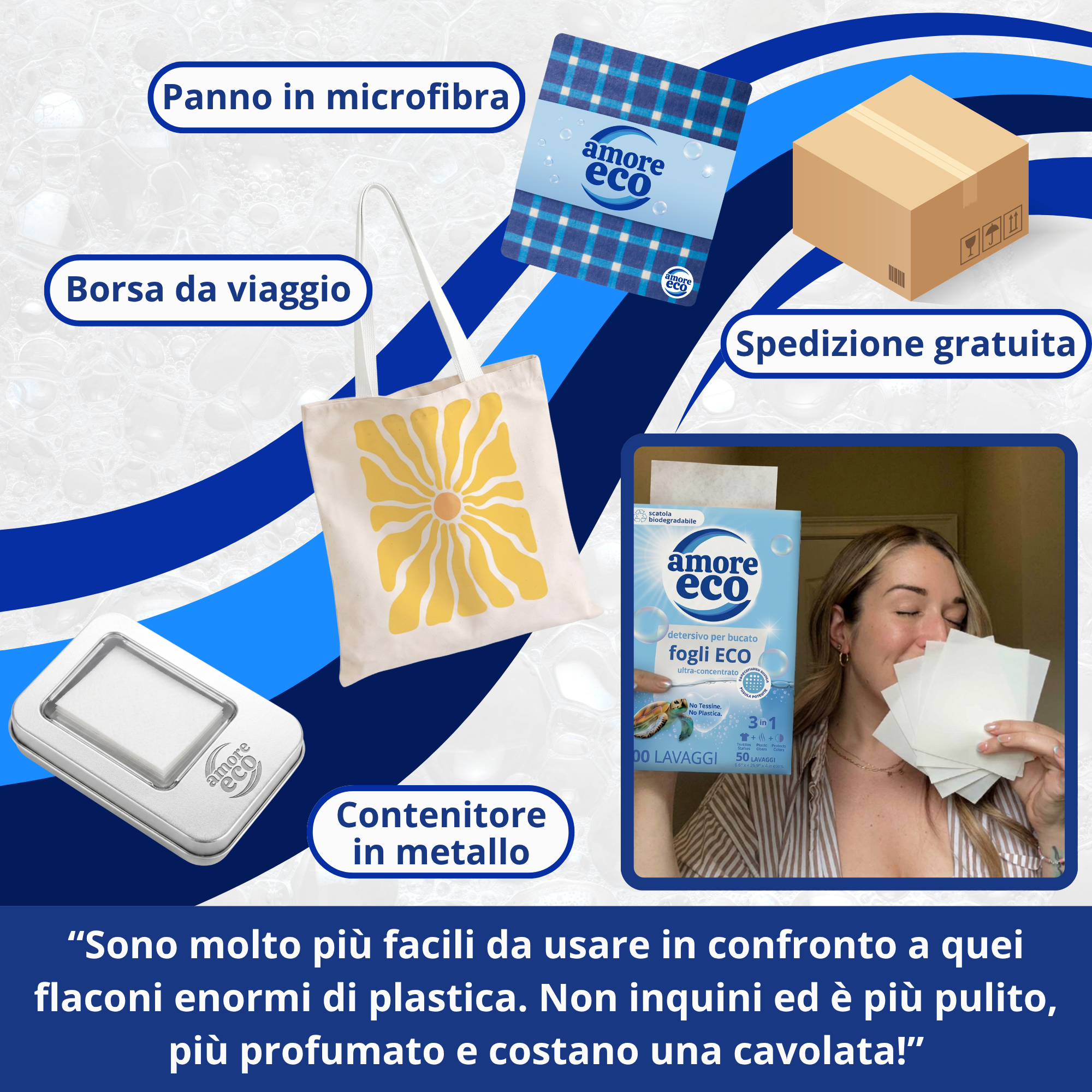 Fogli Detergenti Naturali