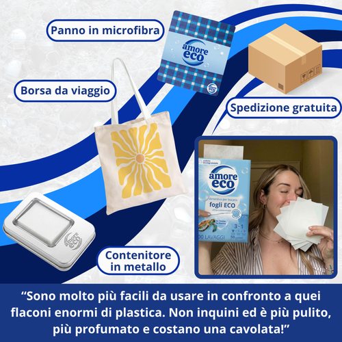 Fogli Detergenti Naturali