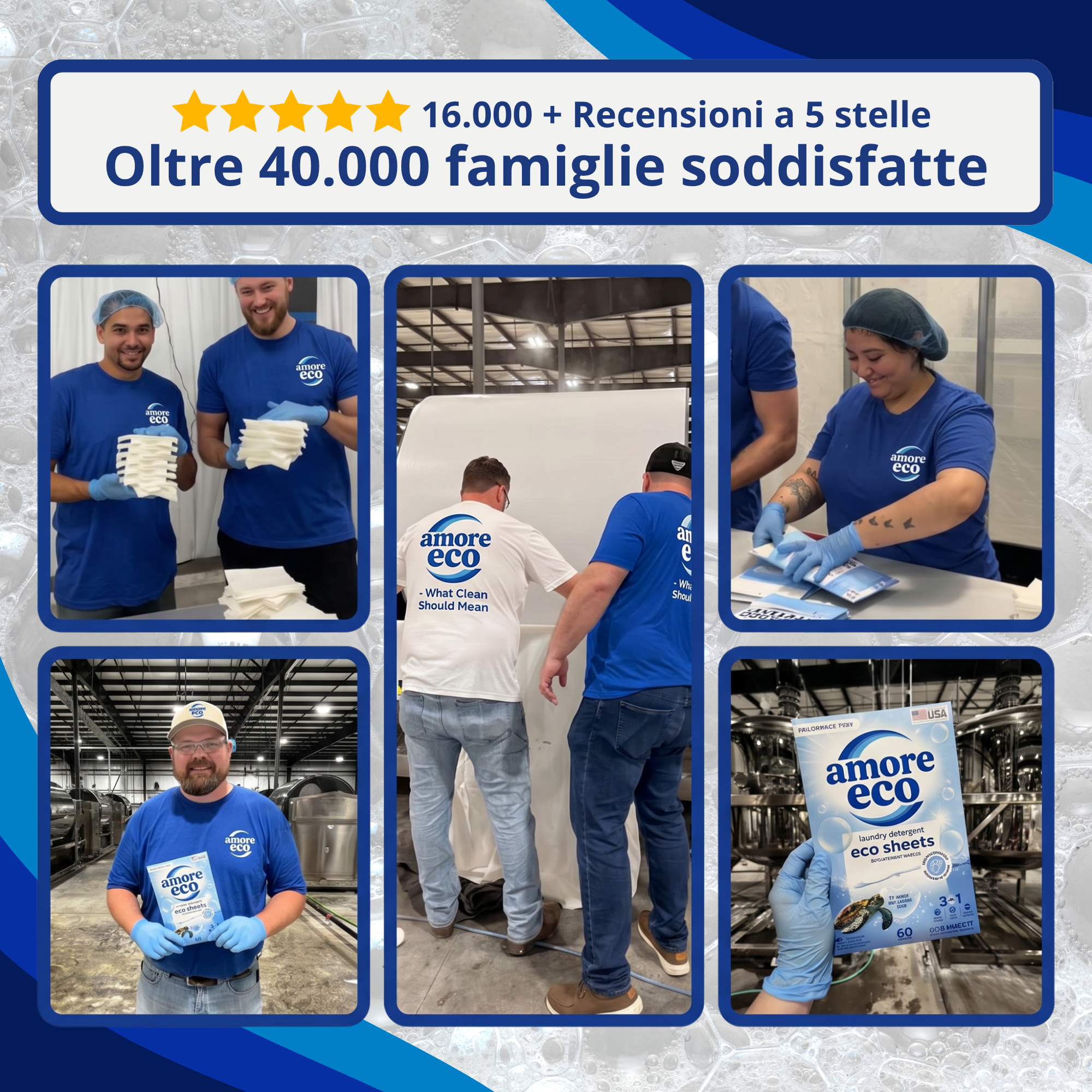 Fogli Detergenti Naturali